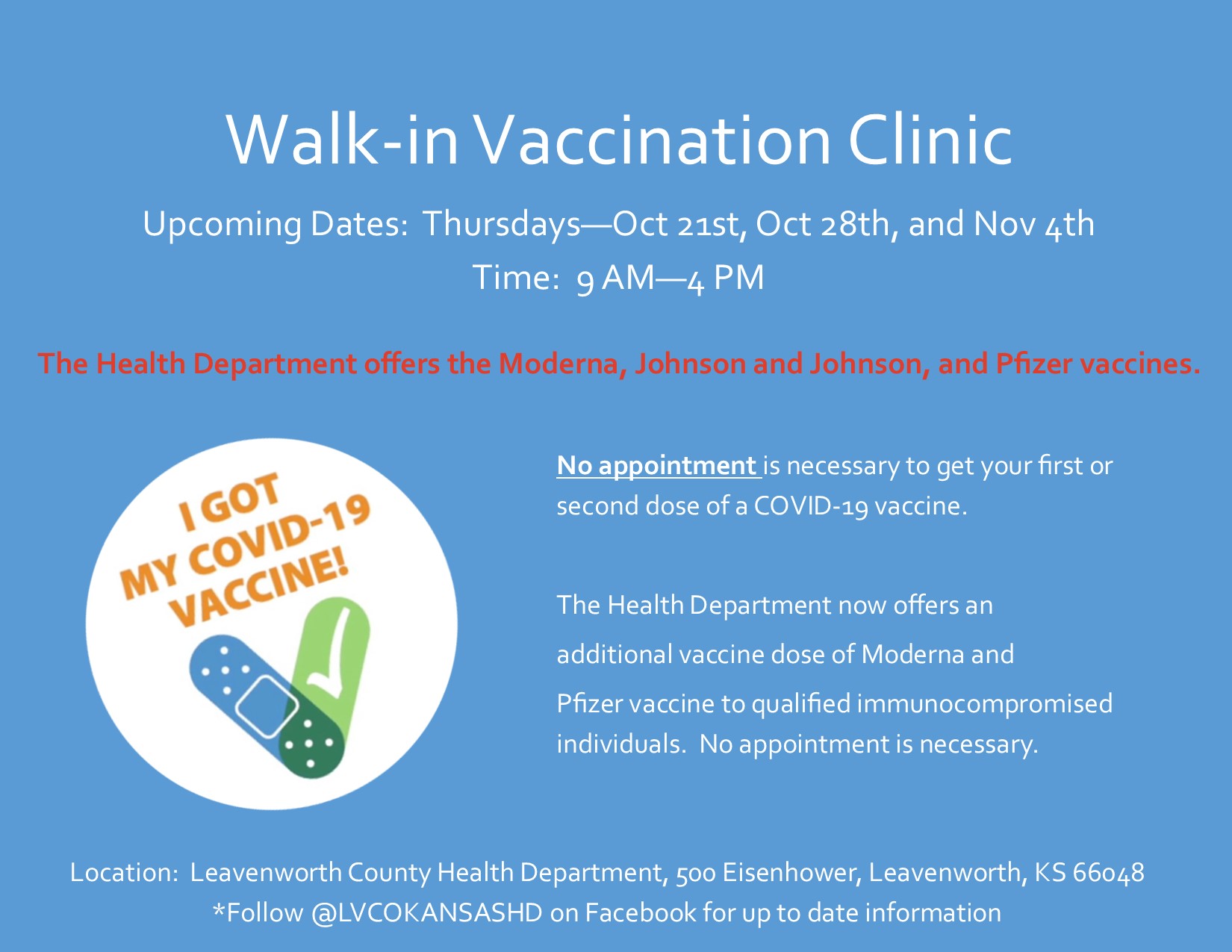 vaccination clinic newsletter